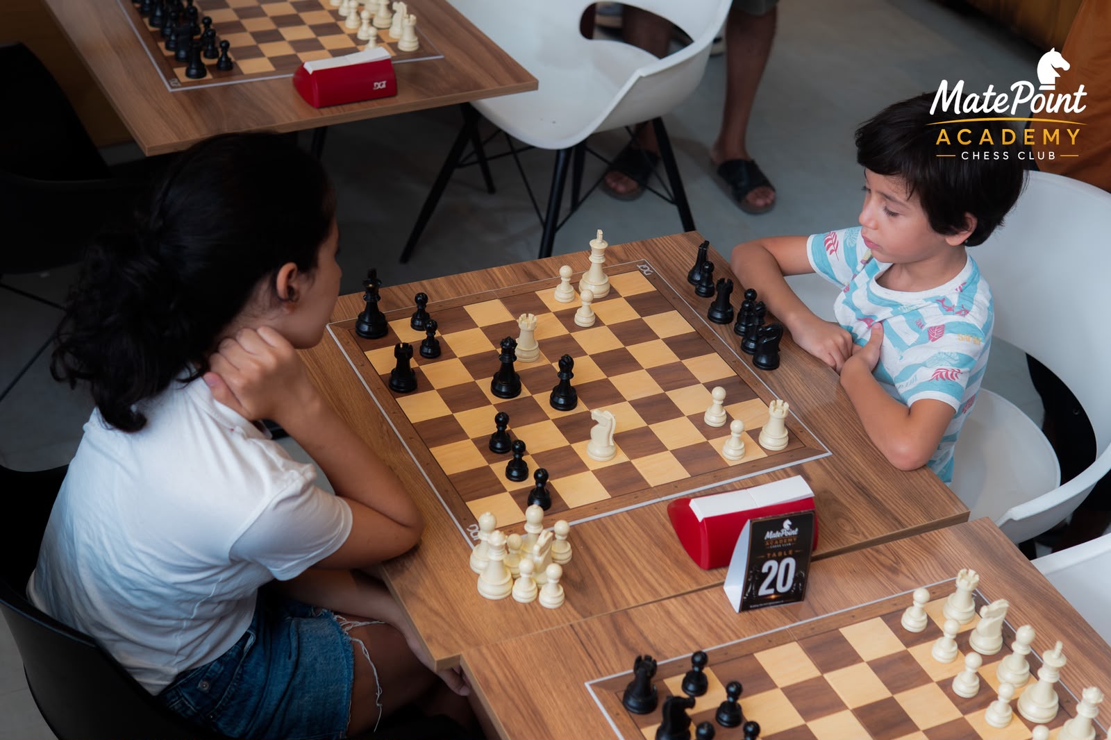 Parties du tournoi MatePoint